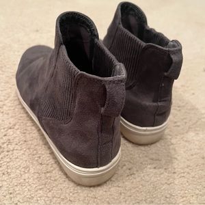 Steven by Steve Madden Grey High Top Slip on Sneakers